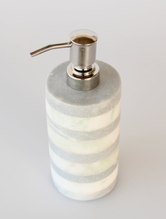 Green & White Marble Dispenser